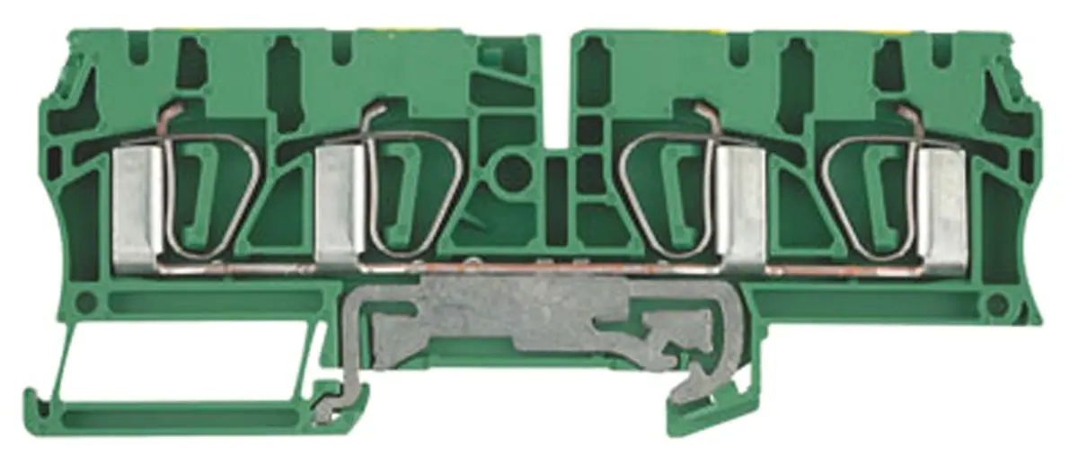 Produktfoto 1 von Weidmüller Z PE-Klemme 1 Grün, Gelb, 800V Klemme