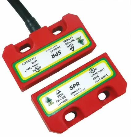 Produktfoto 1 von IDEM SPR Magnetisch M12 Berührungsloser Sicherheitsschalter 24V dc aus Kunststoff, 2 Öffner, Magnetisch Betätiger
