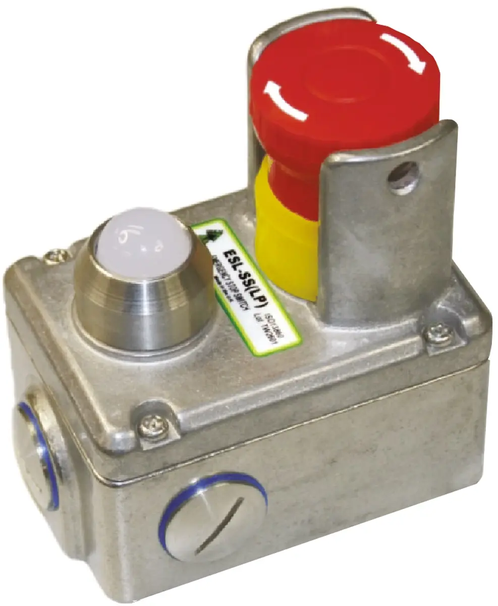 Produktfoto 1 von IDEM ESL Not-Aus-Drucktaster, Oberfläche, 2 Schließer/2 Öffner, Rot Beleuchtet IP40, IP69K, 94 mm, x 105 mm,