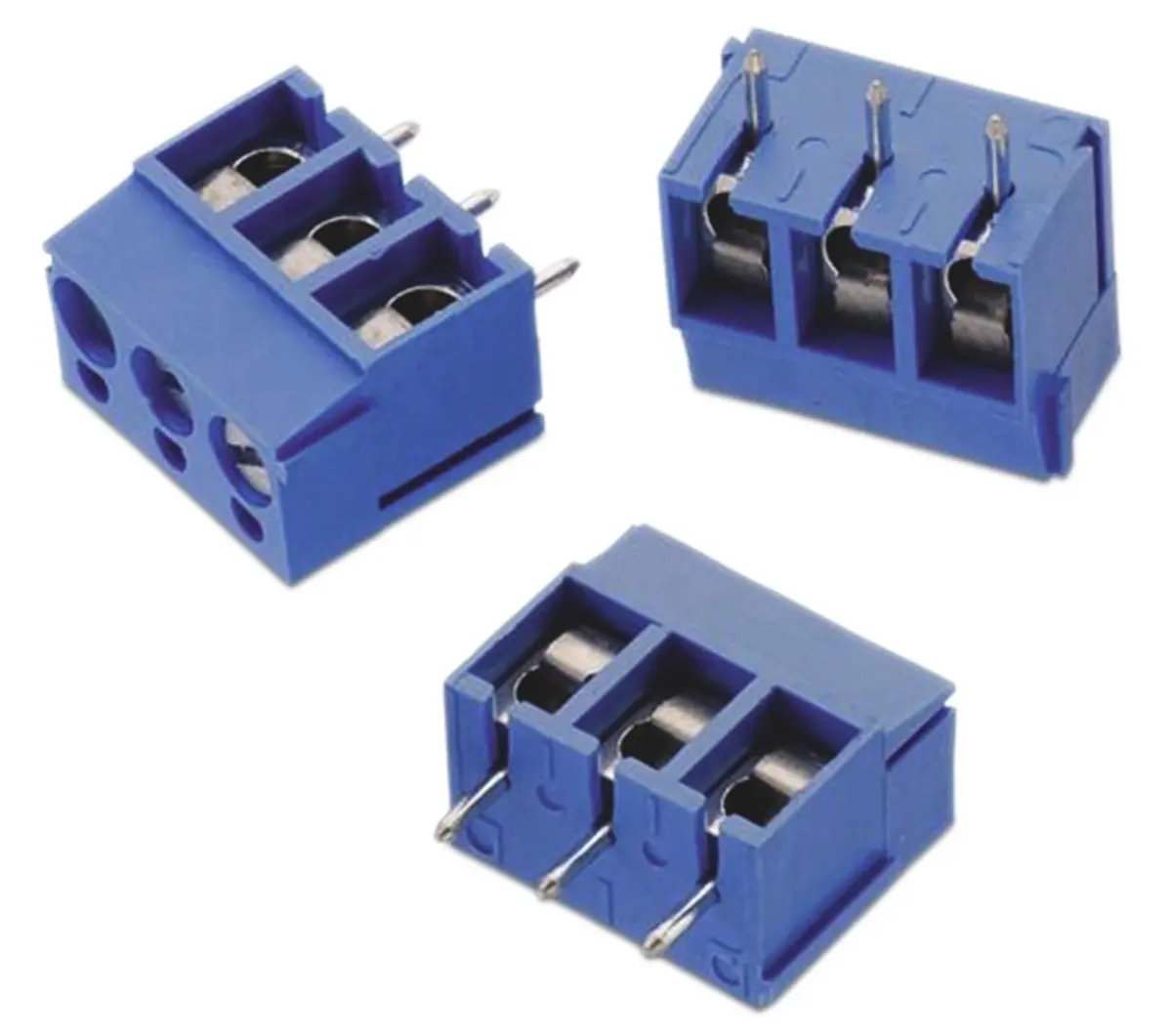 Produktfoto 1 von Wurth Elektronik 101 Printklemme Gerade, 2-polig / 1-reihig, Raster 5 mm
