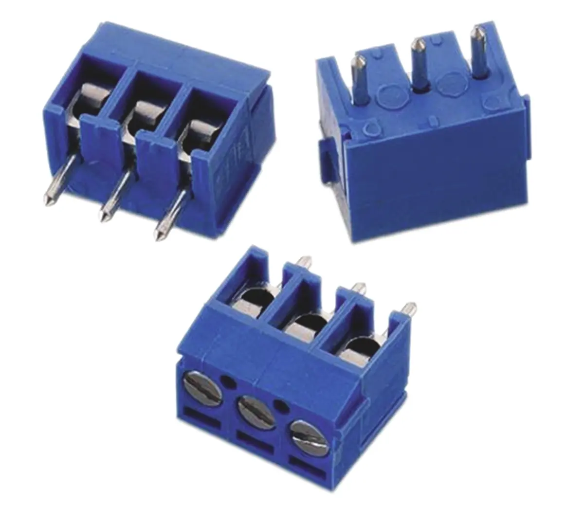 Produktfoto 1 von Wurth Elektronik 1031 Printklemme Gerade, 2-polig / 1-reihig, Raster 3.5 mm