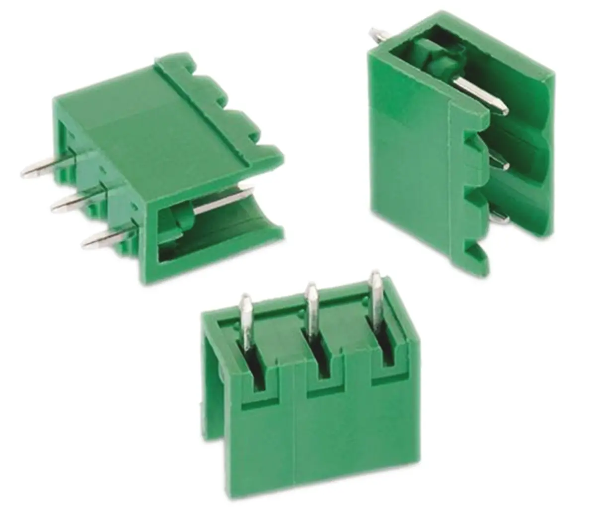 Produktfoto 1 von Wurth Elektronik 311 Steckbarer Klemmenblock Header 4-Kontakte 5.08mm-Raster Gerade