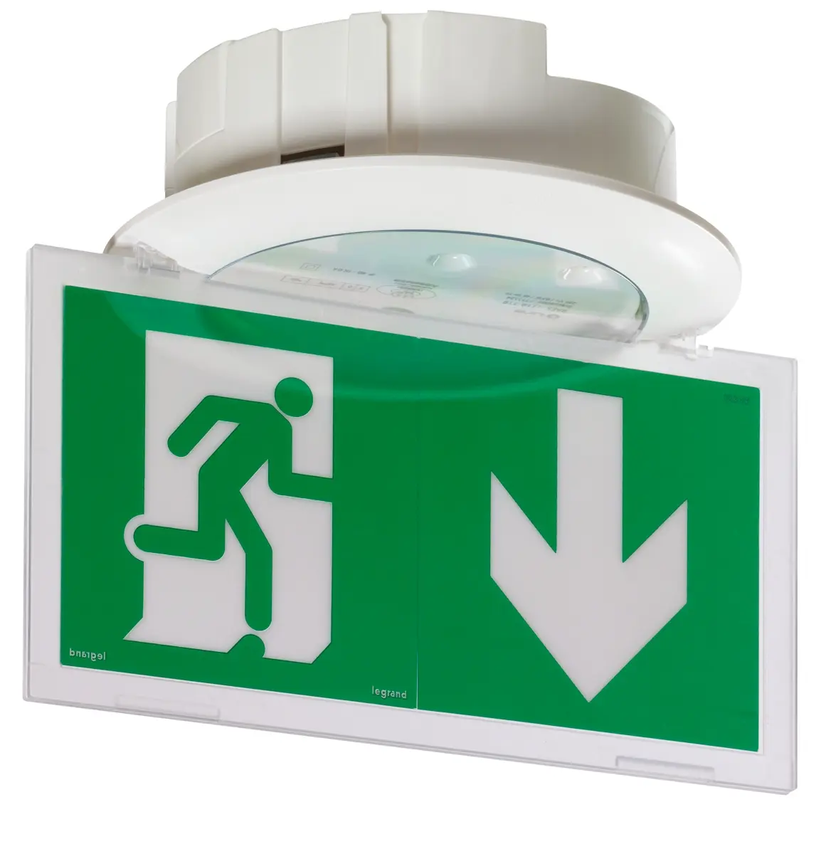 Produktfoto 1 von Legrand LED Notbeleuchtung Decke 0.6 W 45 lm, 187 mm x 74.5 mm, IP40