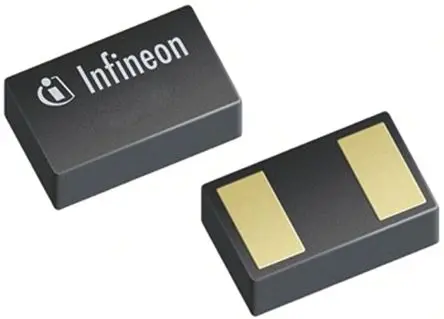 Produktfoto 1 von Infineon 1 ESD-Schutzdiode Bidirektional Einfach, 2-Pin, Oberfläche 15 V max TSSLP