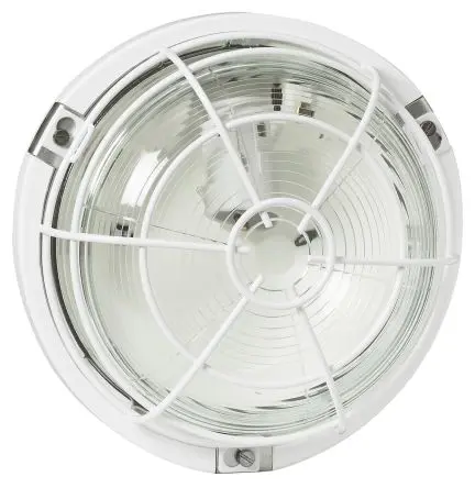 Produktfoto 1 von Legrand LED Wandleuchte Rund Rund Leuchtmittel inkludiert IP55 / 100 W, 127mm x 127 mm