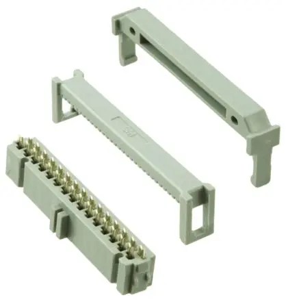 Produktfoto 1 von 3M 89130 IDC-Steckverbinder Buchse, Gerade, 30-polig Kabel / 2-reihig, Raster 2.54 mm