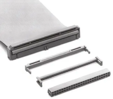 Produktfoto 1 von 3M 89140 IDC-Steckverbinder Buchse, Gerade, 40-polig Kabel / 2-reihig, Raster 2.54 mm