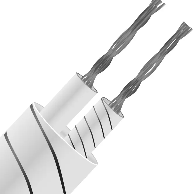 Produktfoto 1 von RS PRO Ungeschirmt 1/0.315mm Glasfaser-isoliert Thermoelement Kabel/Draht für Thermoelement Typ J, L. 25m, max. +350°C