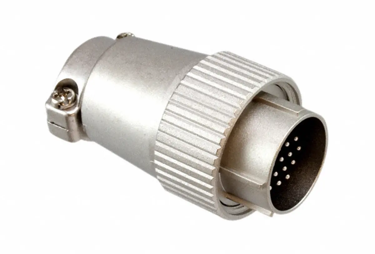 Produktfoto 1 von Hirose JR 21 mm M26 Rundsteckverbinder Stecker 16-polig Stecker 5A Kabel