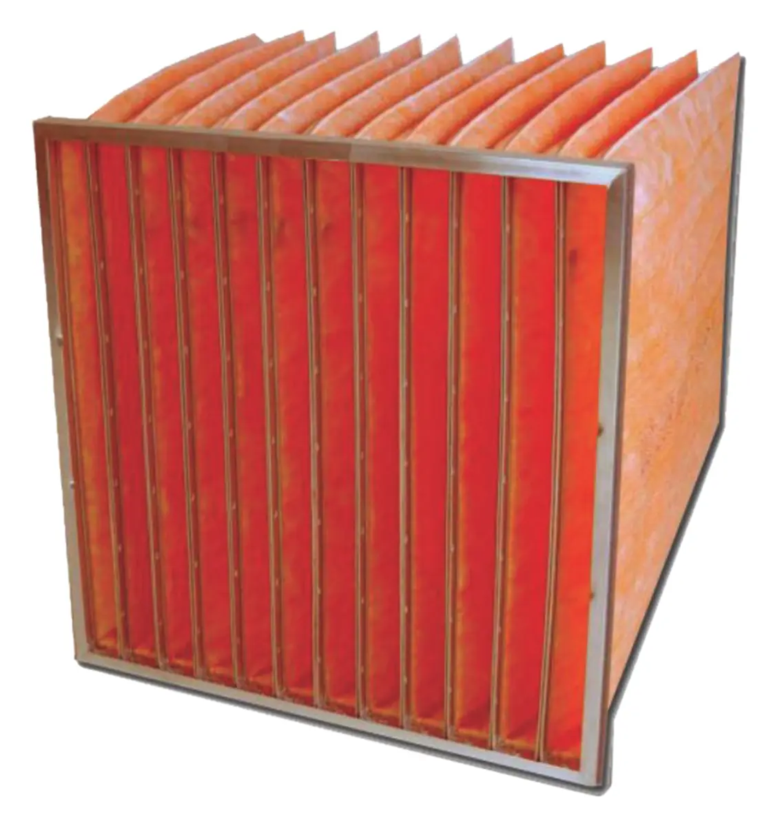 RS PRO Jayflow Mikroglas Filtermatte, Typ Beutel, M6, 5.2 m², 8-Taschen B: 592 mm H: 592 mm T: 535 mm