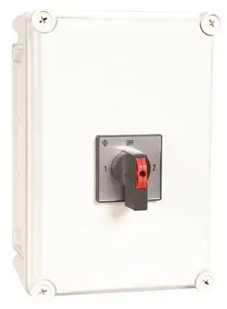 Produktfoto 1 von Kraus & Naimer KG Trennschalter 4-polig Oberfläche 63A 18.5 kW Schwarz IP66 3-phasig