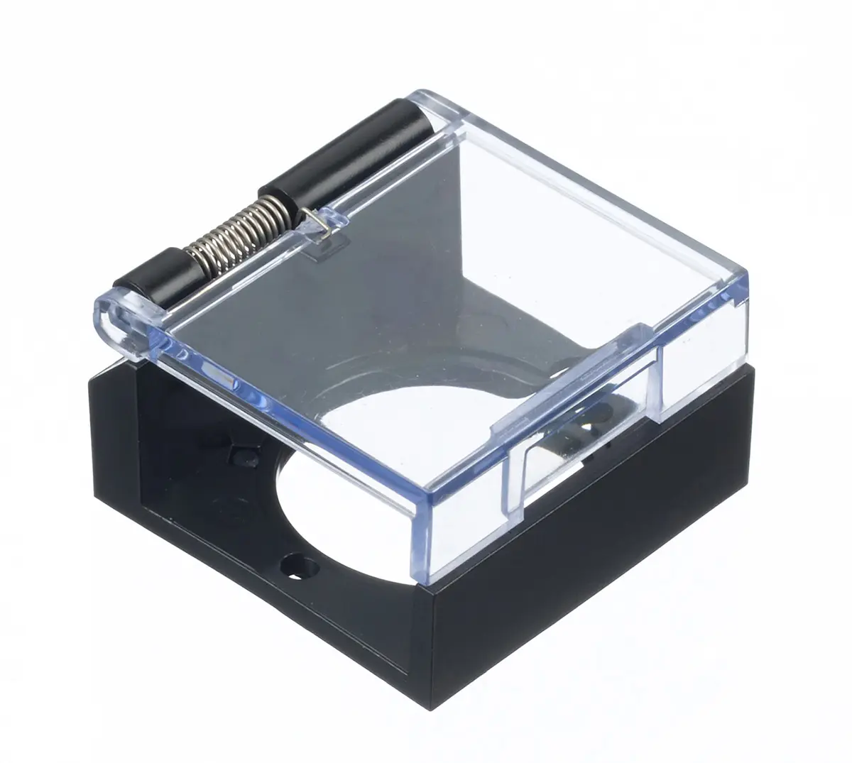 Idec Klappbare Schutzabdeckung für Miniaturschalter und Meldegeräte Serie A6