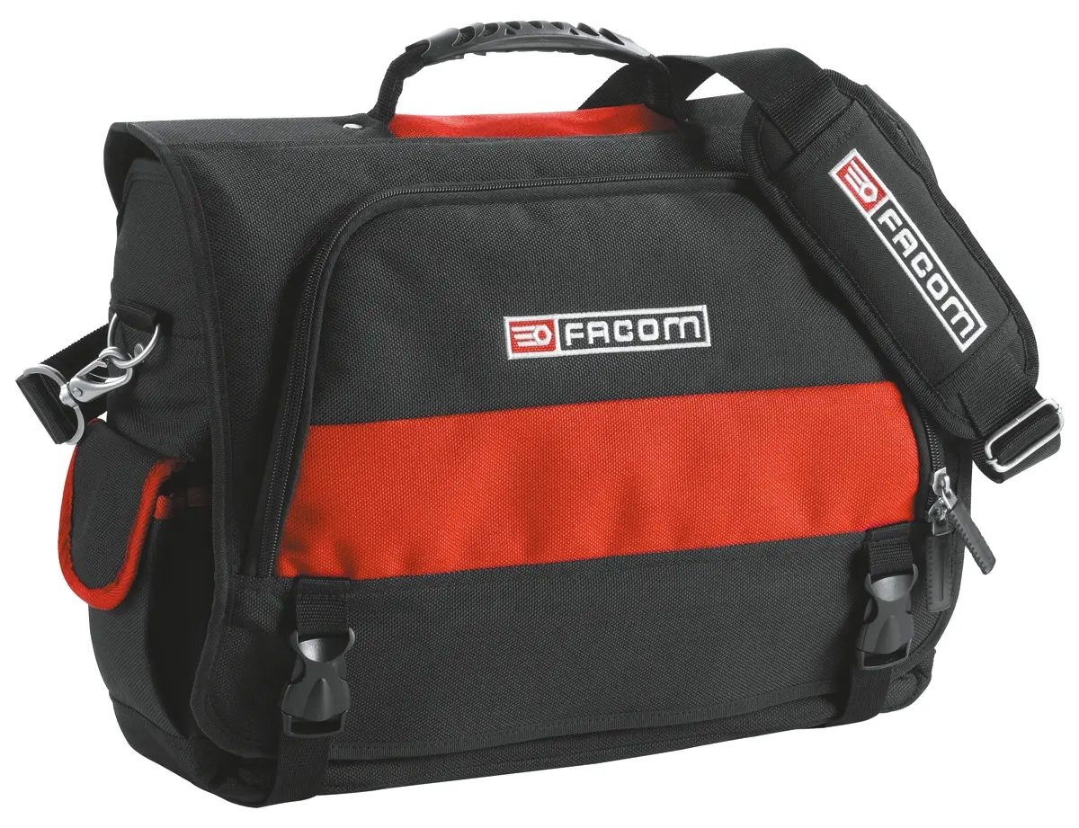 Produktfoto 1 von Facom Polyester Werkzeugtasche mit Reißverschluss, 15 mm x 460 mm x 350 mm Schultergurt