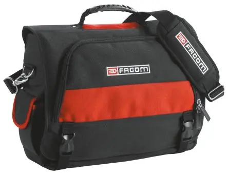 Produktfoto 1 von Facom Polyester Werkzeugtasche mit Reißverschluss, 150mm x 460 mm x 350 mm Schultergurt