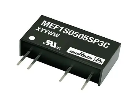 Produktfoto 1 von Murata Power Solutions MEF1 DC/DC Konverter, 3.3V dc OUT / 300 mA