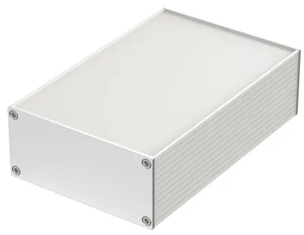 Produktfoto 1 von Bopla Filotec (Set); Gehäuse; Aluminium; Silber IP40 Breite 105 mm Höhe 48 mm Länge 160 mm