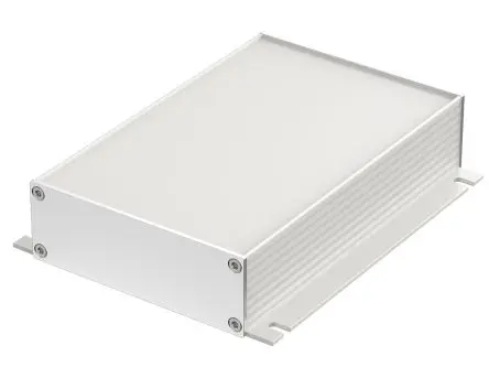 Produktfoto 1 von Bopla Filotec (Set); Gehäuse; Aluminium; Silber Geflanscht IP40 Breite 105 mm Höhe 36 mm Länge 160 mm