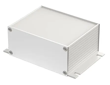 Produktfoto 1 von Bopla Filotec (Set); Gehäuse; Aluminium; Silber Geflanscht IP40 Breite 105 mm Höhe 48 mm Länge 80 mm