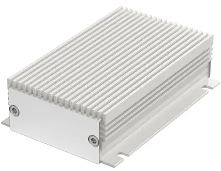 Produktfoto 1 von Bopla Filotec (Set); Gehäuse; Aluminium; Silber Geflanscht IP40 Breite 55.3 mm Höhe 24.4 mm Länge 100 mm