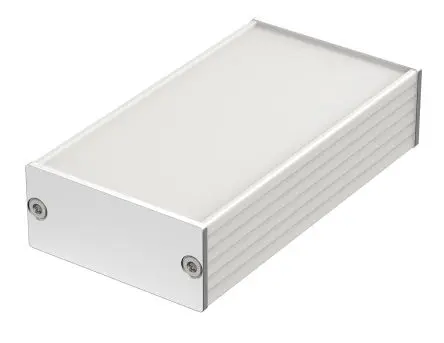 Produktfoto 1 von Bopla Filotec (Set); Gehäuse; Aluminium; Silber IP40 Breite 55.3 mm Höhe 24.4 mm Länge 100 mm