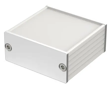 Produktfoto 1 von Bopla Filotec (Set); Gehäuse; Aluminium; Silber IP40 Breite 55.3 mm Höhe 24.4 mm Länge 50 mm