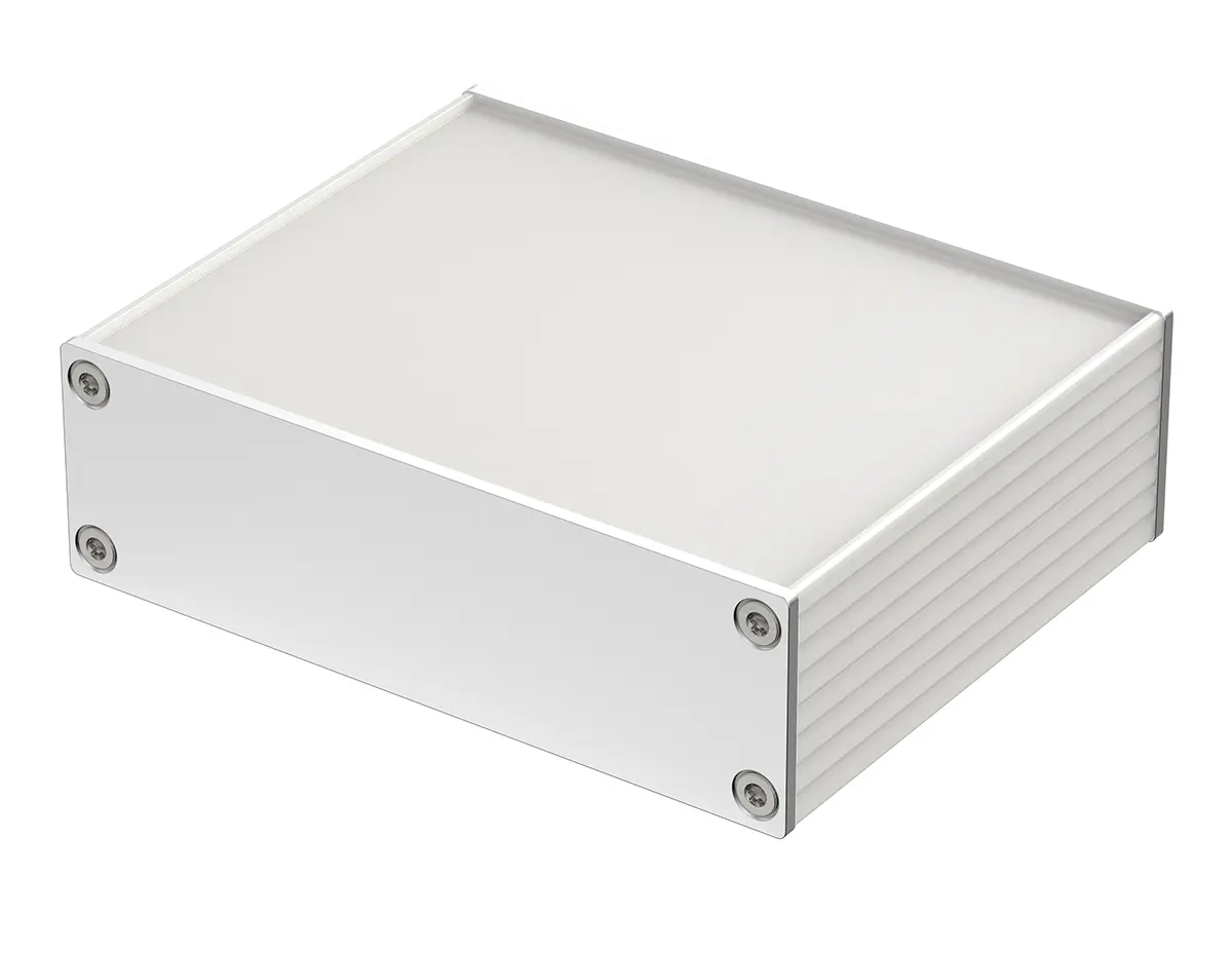 Produktfoto 1 von Bopla Filotec (Set); Gehäuse; Aluminium; Silber IP40 Breite 105 mm Höhe 32 mm Länge 80 mm