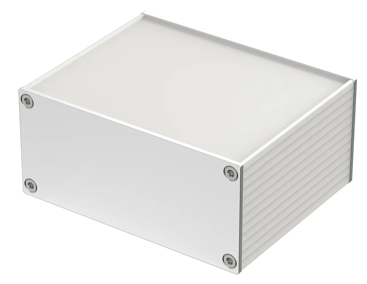 Produktfoto 1 von Bopla Filotec (Set); Gehäuse; Aluminium; Silber IP40 Breite 105 mm Höhe 48 mm Länge 80 mm