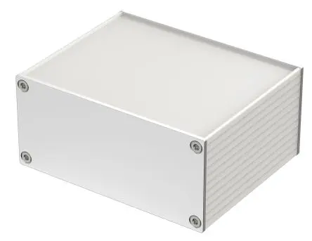 Produktfoto 1 von Bopla Filotec (Set); Gehäuse; Aluminium; Silber IP40 Breite 105 mm Höhe 48 mm Länge 80 mm