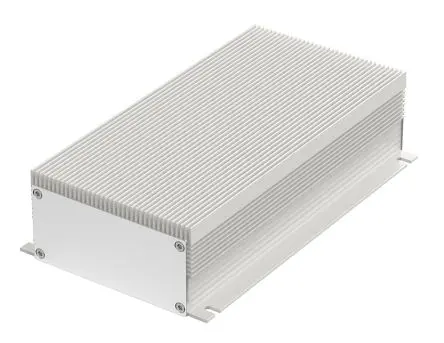 Produktfoto 1 von Bopla Filotec (Set); Gehäuse; Aluminium; Silber Geflanscht IP40 Breite 105 mm Höhe 48 mm Länge 220 mm
