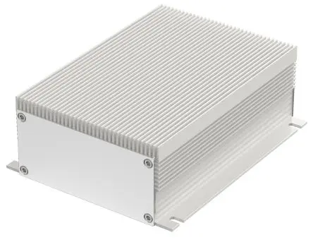 Produktfoto 1 von Bopla Filotec (Set); Gehäuse; Aluminium; Silber Geflanscht IP40 Breite 105 mm Höhe 48 mm Länge 160 mm