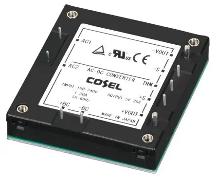 Produktfoto 1 von Cosel TUN Schaltnetzteil 1 12V dc 100.8 W, Fahrgestell 264V ac