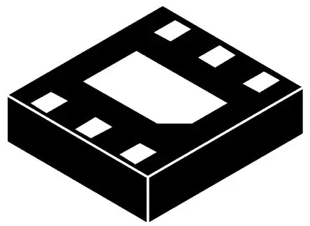 Produktfoto 1 von DiodesZetex AP2280 1 Leistungsschalter-IC Lastschalter High-Side 250 mΩ 6-Pin 5 Ausg. DFN