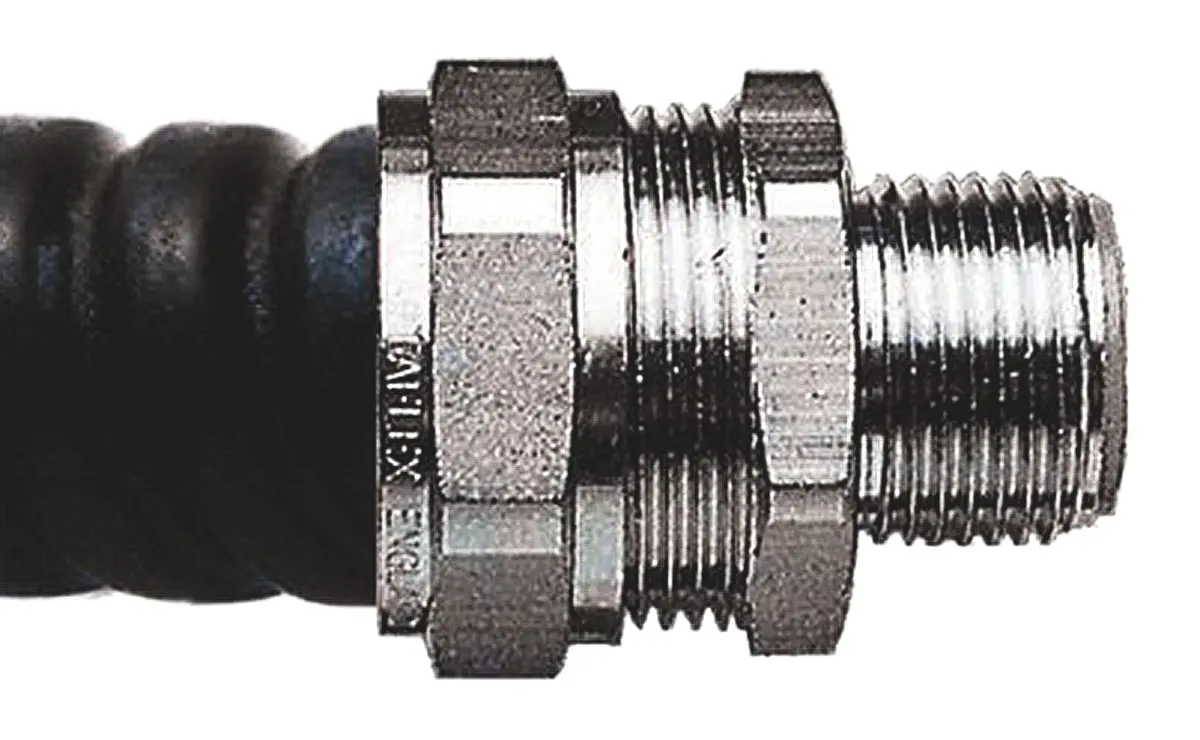 Produktfoto 1 von Adaptaflex PK Kabelrohr Befestigung M32 34 mm Metallisch Vernickelt-Finish IP66, IP40