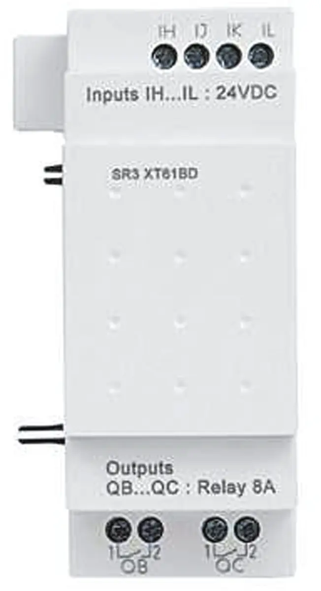 Produktfoto 1 von Schneider Electric Zelio Logic 2 Wechselrichtermodul E/A-Erweiterungsmodul, für Zelio SR3