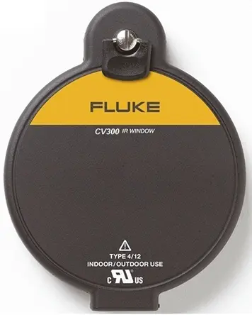 Produktfoto 1 von Fluke CV Sichtfenster 112 mm x 16 mm x 142 mm, Aluminium-Zink Legierung, IP40, Schwarz