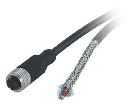Produktfoto 1 von Baumer ESG, 8-polig Sensor-Betätigungselementkabel, M12 Buchse 8 / Nicht abgeschlossen, Länge 2 m