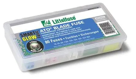 Produktfoto 1 von Littelfuse Sicherungssortiment, Flachstift