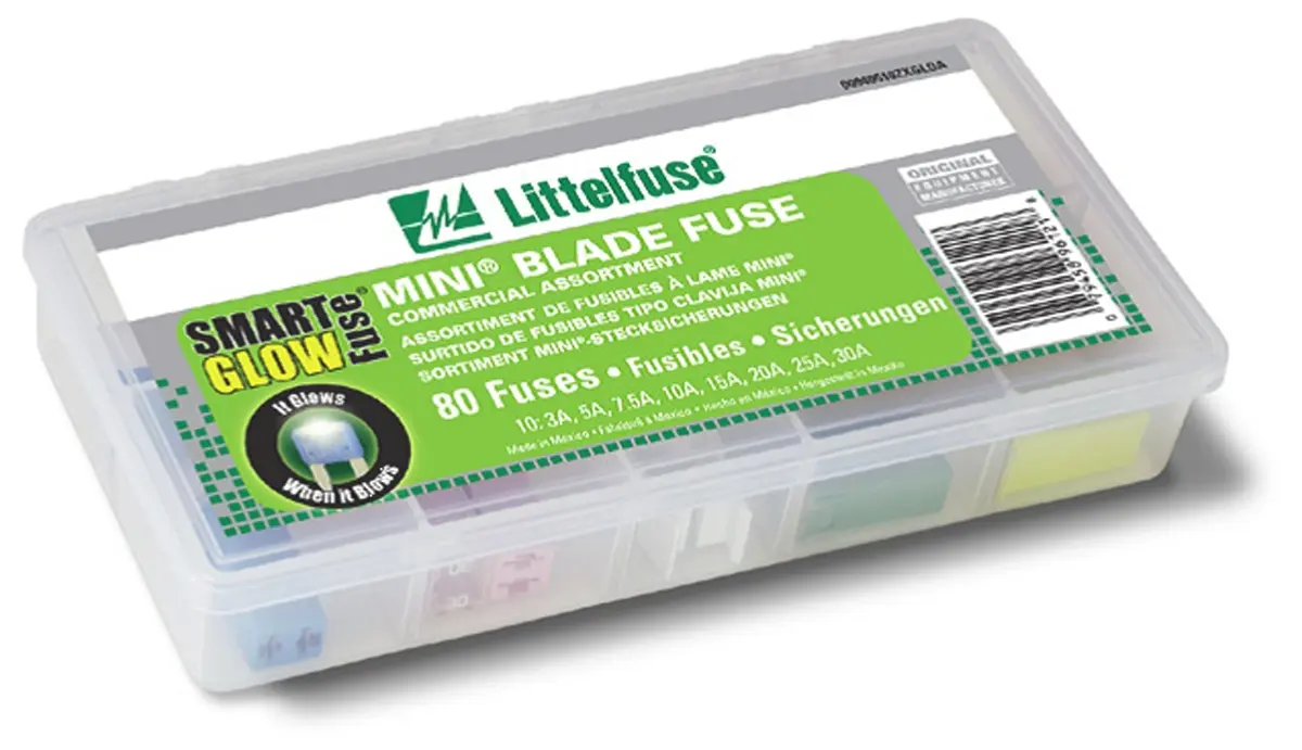 Produktfoto 1 von Littelfuse MINI Sicherungssortiment, Flachstift