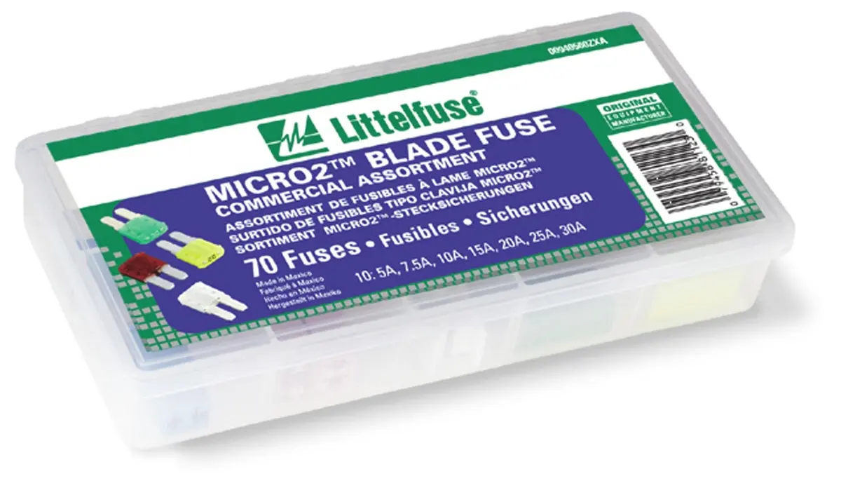 Produktfoto 1 von Littelfuse Sicherungssortiment, Flachstift