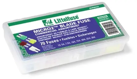 Produktfoto 1 von Littelfuse Sicherungssortiment, Flachstift