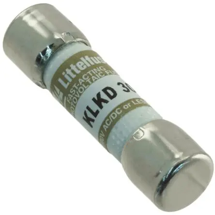 Produktfoto 1 von Littelfuse KLKD Patronensicherung F / 30A 10 x 38 mm 600V ac/dc Melamin