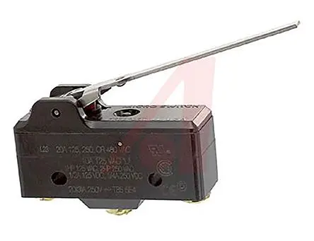 Produktfoto 1 von Honeywell Mikroschalter Gerader Hebel-Betätiger Schraube, 1-poliger Wechsler, 20A IP64 0.7N -55 °C - 85 °C