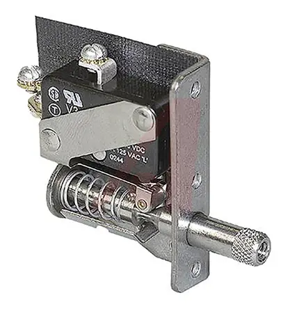 Produktfoto 1 von Honeywell Türmikroschalter Stab-Betätiger Schraub, 15 A @ 250 V ac, 1-poliger Wechsler -18°C - +149°C