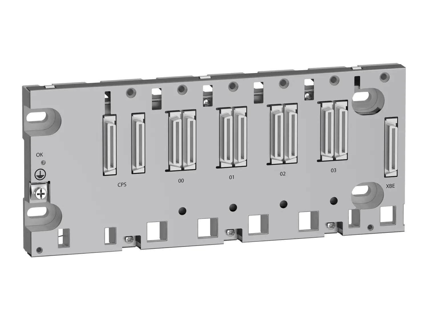 Produktfoto 1 von Schneider Electric Modicon X80 Backplane Analog, Digital Ausg.Typ Analog, Digital Eing.Typ