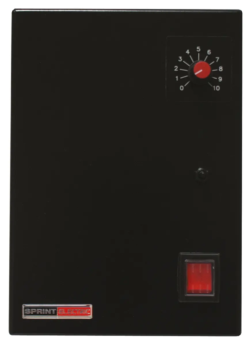 Produktfoto 1 von Sprint Electric Gleichstrommotorsteuerung, 1-phasig, 240 V ac, 110 V ac / 4 A 0.55 kW, 250 mm x 177 mm x 95 mm