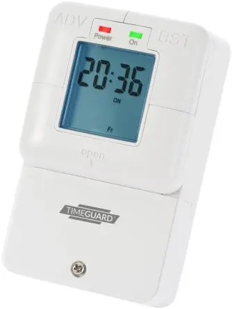 Produktfoto 1 von Timeguard Digital NTT08 Zeitschaltuhr 230V ac, 1-Kanal, Schraube