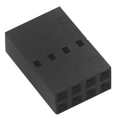 Produktfoto 1 von Molex SL Buchse Steckverbindergehäuse 2.54 mm, 8-polig / 2-reihig Gerade, Kabel für 70058, 71851