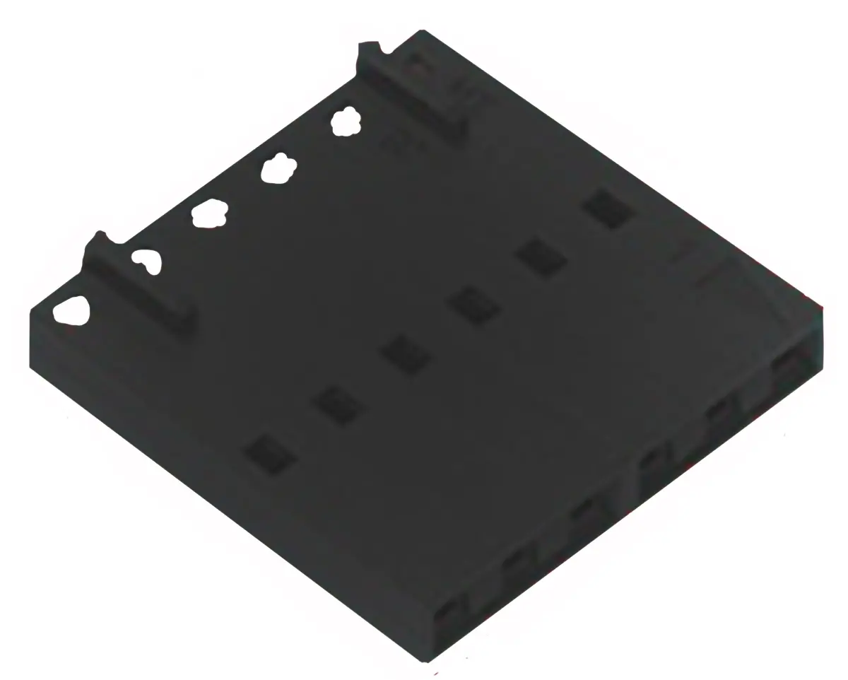 Produktfoto 1 von Molex SL Buchse Steckverbindergehäuse 2.54 mm, 2-polig / 1-reihig Gerade, Kabel für 70058, 71851, Crimp-Anschlussklemme