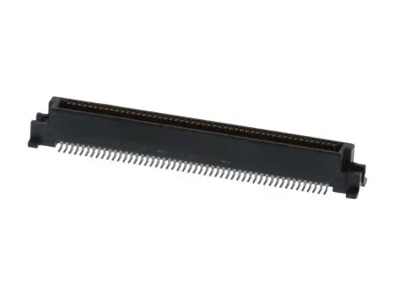Produktfoto 1 von Molex SlimStack Leiterplattenleiste Gerade, 100-polig / 2-reihig, Raster 0.64 mm Raster Oberfläche, Platine-Platine,