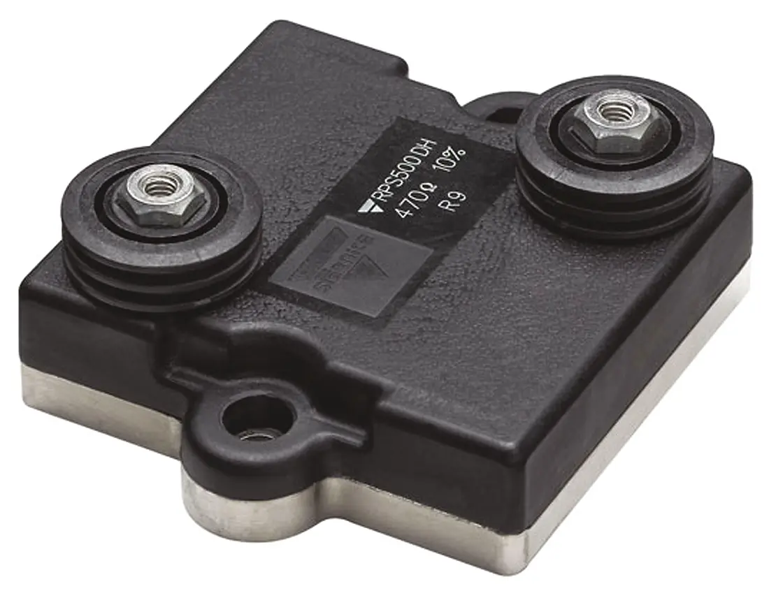 Produktfoto 1 von Vishay RPS500 Dickschicht Lastwiderstand 3.6Ω ±5% / 500W, Planar Schraubanschluss, -55°C → +125°C